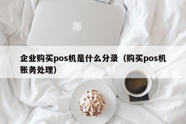企业购买pos机是什么分录（购买pos机账务处理）