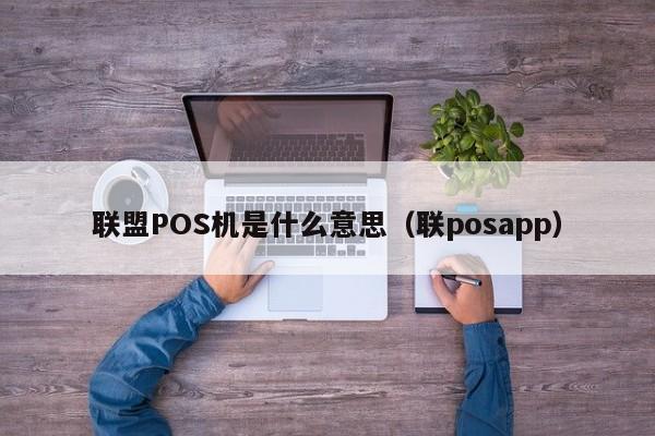 联盟POS机是什么意思（联posapp）